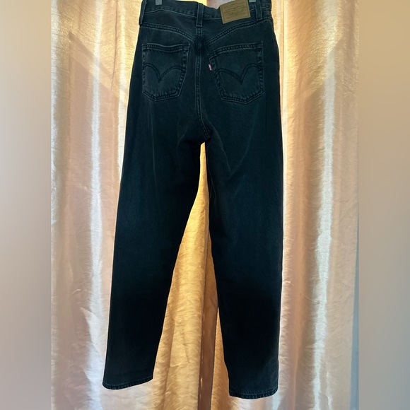 HIGH LOOSE TAPER FIT WOMEN'S JEANS-24-
Black/Dark grey - Picture 2 of 8